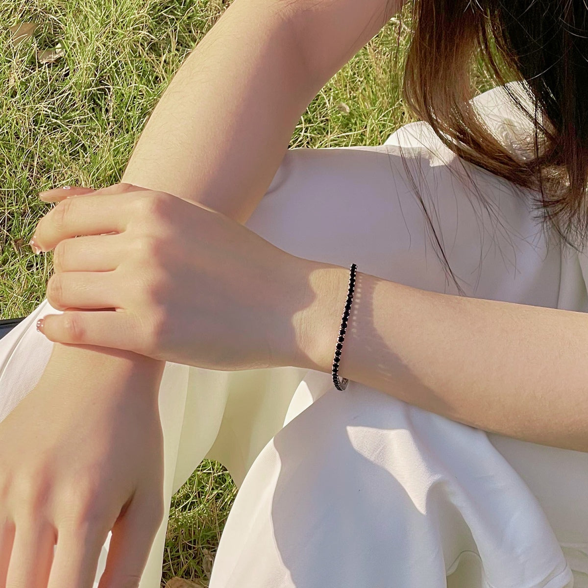 [Clara Jewels]Radiant Colorful Round Cut Party Bracelet