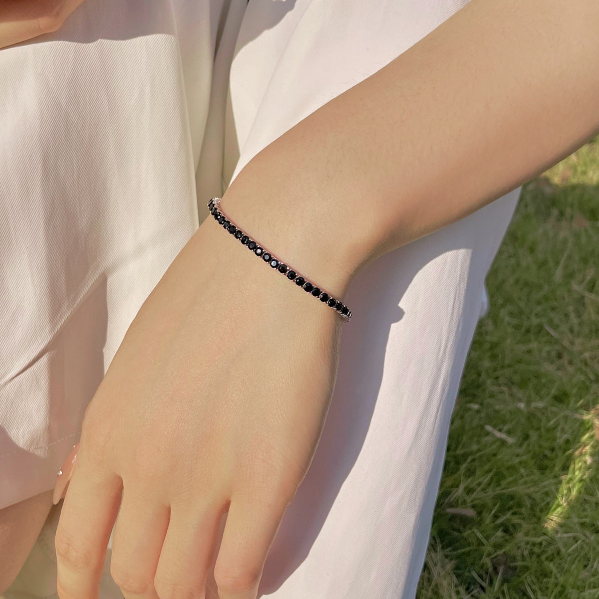 [Clara Jewels]Radiant Colorful Round Cut Party Bracelet