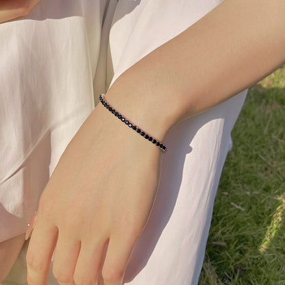 [Clara Jewels]Radiant Colorful Round Cut Party Bracelet