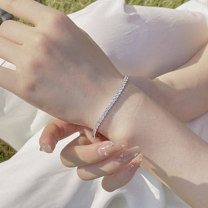 [Clara Jewels]Radiant Colorful Round Cut Party Bracelet