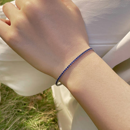 [Clara Jewels]Radiant Colorful Round Cut Party Bracelet