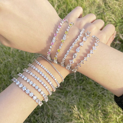 [Clara Jewels]Unique Exquisite Multi Cut Daily Bracelet