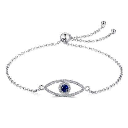 [Clara Jewels]Devil's Eye Hollow Design Bracelet