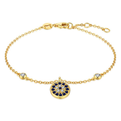 [Clara Jewels]Devil's Eye Round Shape Bracelet
