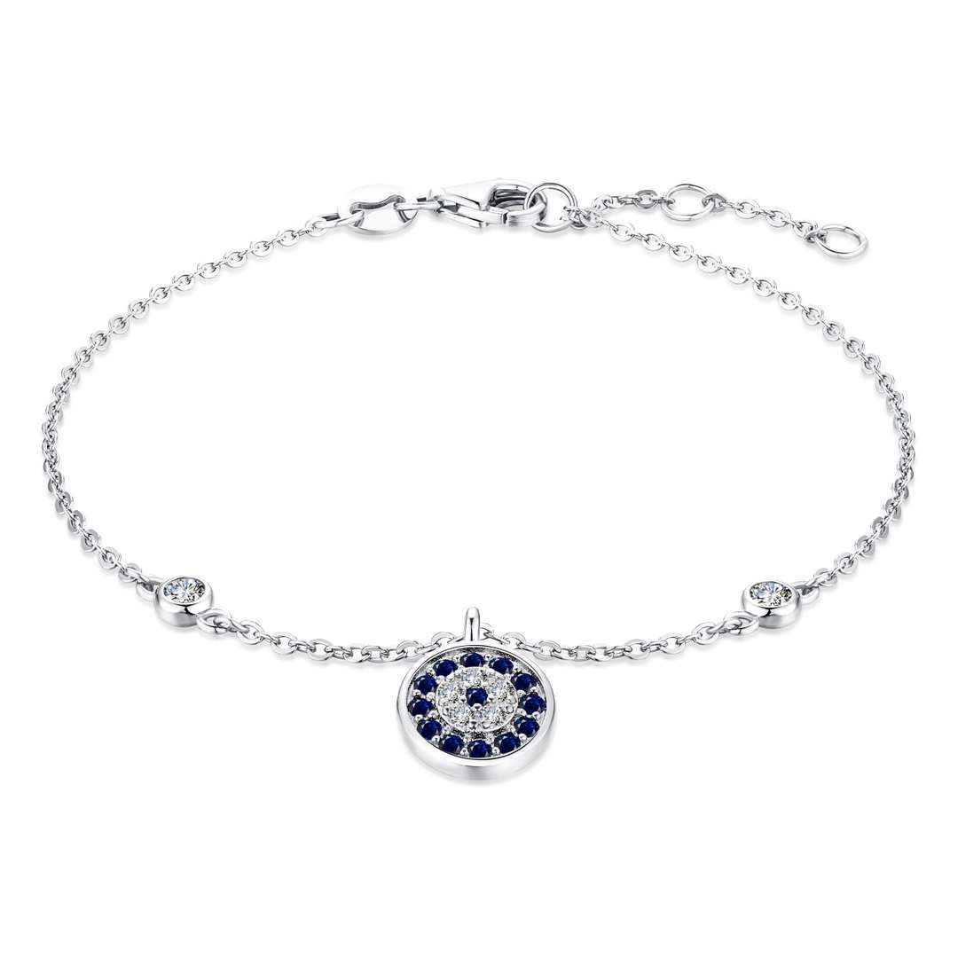 [Clara Jewels]Devil's Eye Round Shape Bracelet