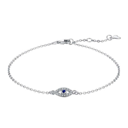 [Clara Jewels]Evil Eye Shape Necklace