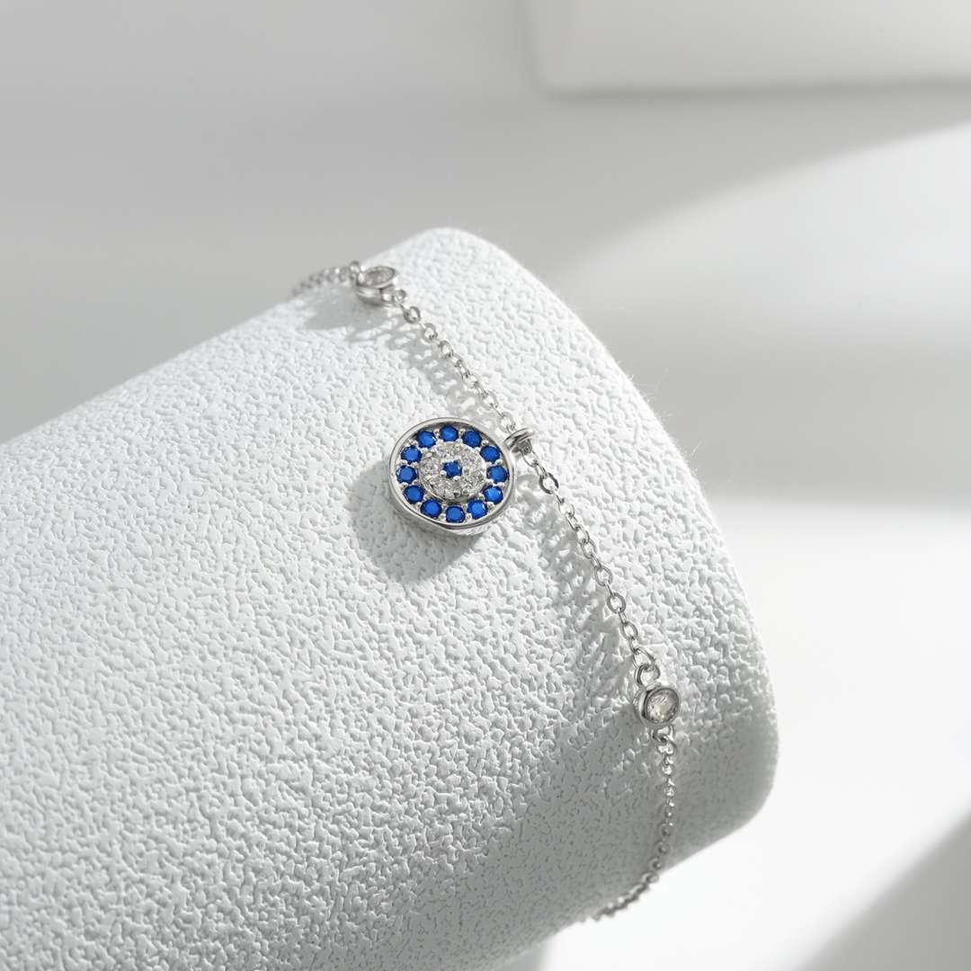 [Clara Jewels]Devil's Eye Round Shape Bracelet