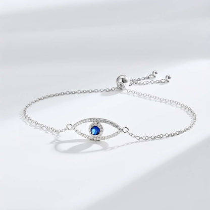 [Clara Jewels]Devil's Eye Hollow Design Bracelet