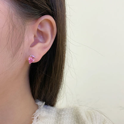 [Clara Jewels]Ornate Water Drop Shape Earrings