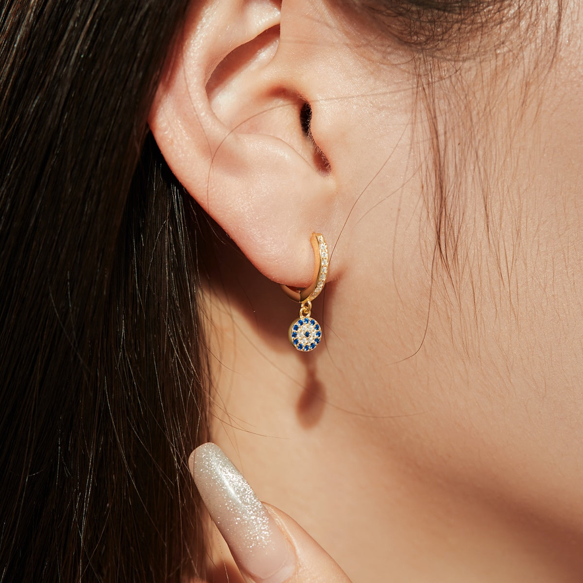 [Clara Jewels]Unique Devil Eye Earrings