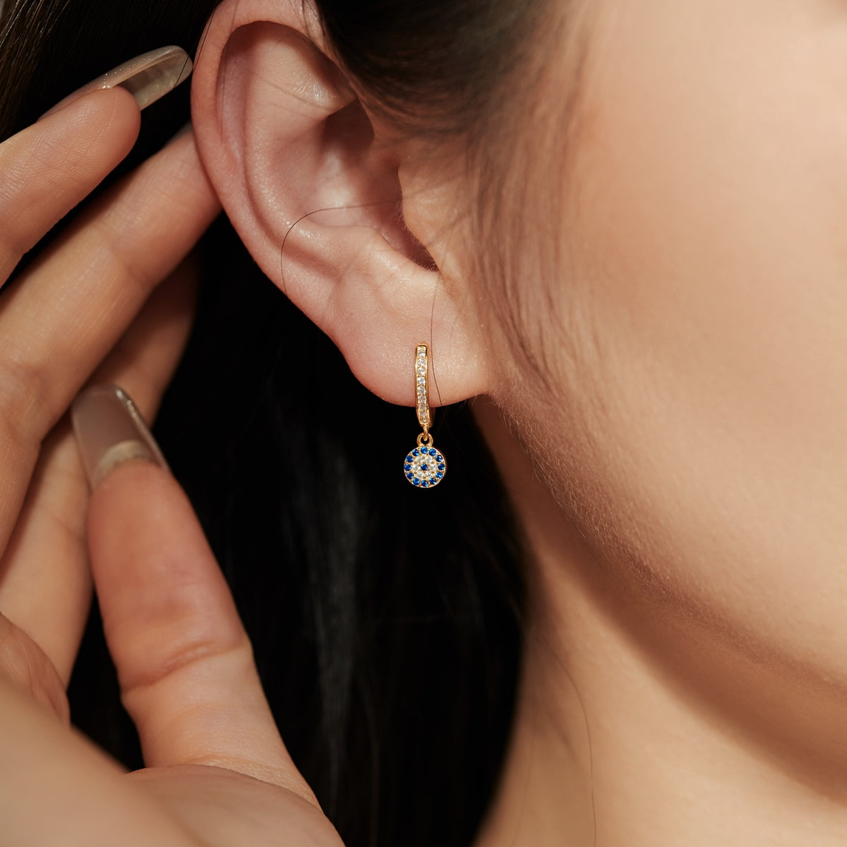[Clara Jewels]Unique Devil Eye Earrings