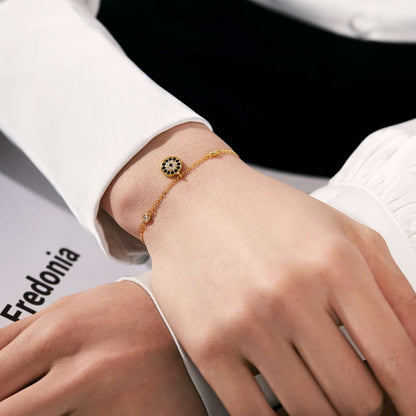 [Clara Jewels]Devil's Eye Round Shape Bracelet