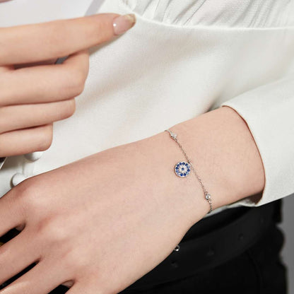 [Clara Jewels]Devil's Eye Round Shape Bracelet