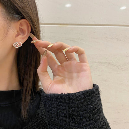 [Clara Jewels]Exquisite Butterfly Shape Earrings