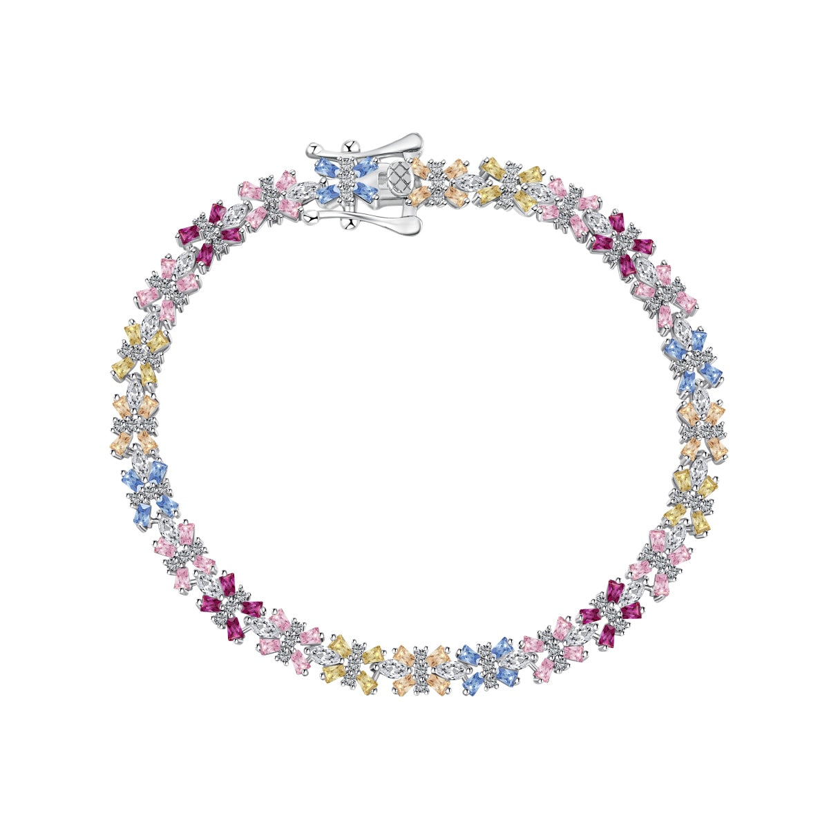[Clara Jewels]Unique Colorful Butterfly Shape Party Bracelet