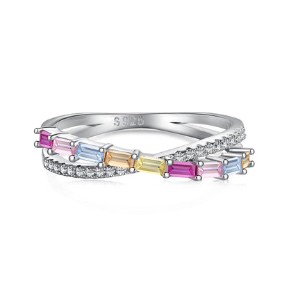 [Clara Jewels]Energetic Elegant Radiant Cut Party Ring
