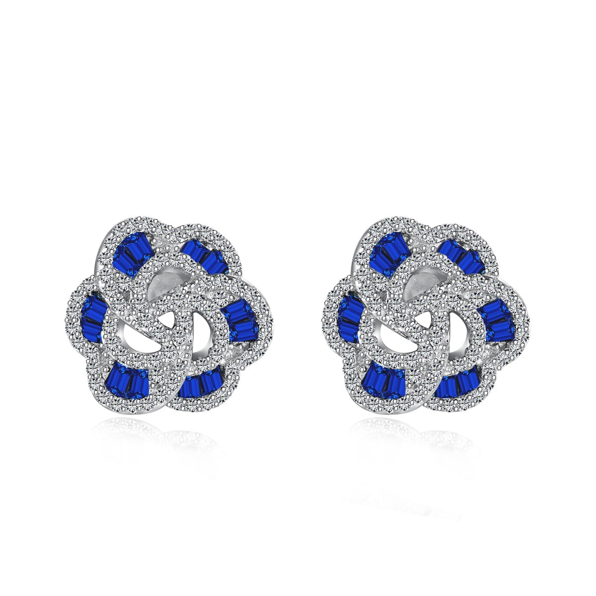 [Clara Jewels]Exquisite Flower Shape Daily Earrings