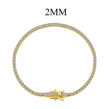 [Clara Jewels]Radiant Colorful Round Cut Party Bracelet