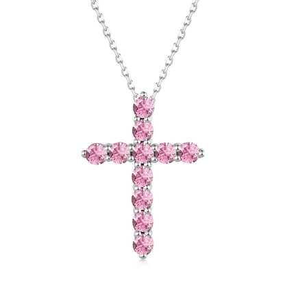 [Clara Jewels]Unique Cross Shape Necklace