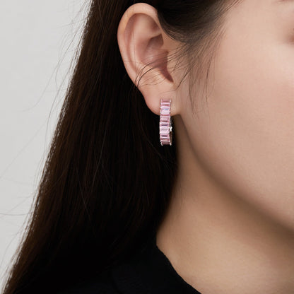 [Clara Jewels]Radiant Heart Cutout Earrings