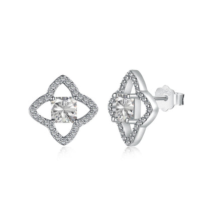 [Clara Jewels]Elegant Star Shape Princess Cut Daily Earrings