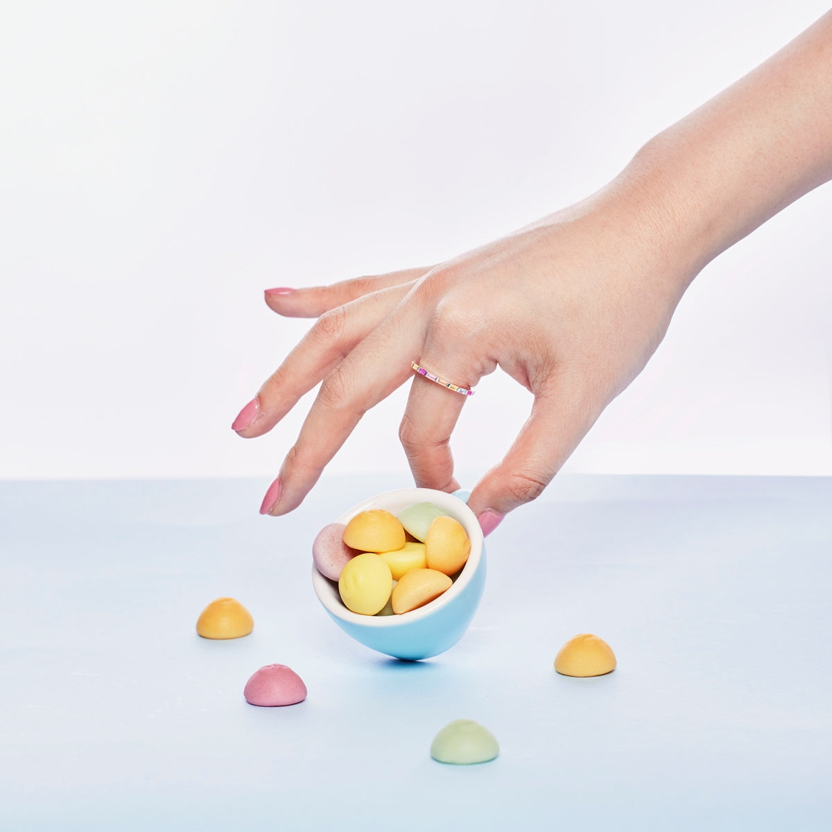[Clara Jewels]Lively In Shades Elegant Radiant Cut Daily Ring