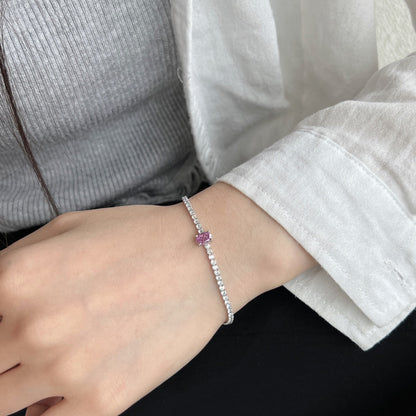 [Clara Jewels]0.75 Carat Exquisite Oval Cut Daily Bracelet