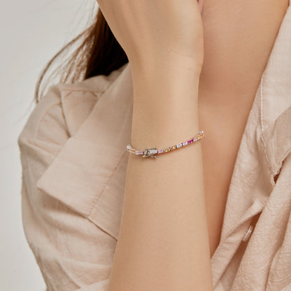 [Clara Jewels]Delicate Romantic Heart Shape Lover Bracelet