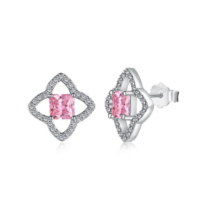 [Clara Jewels]Elegant Star Shape Princess Cut Daily Earrings