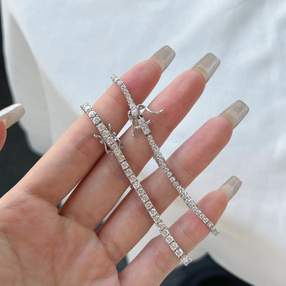 [Clara Jewels]Dazzling Exquisite Round Cut Daily Bracelet