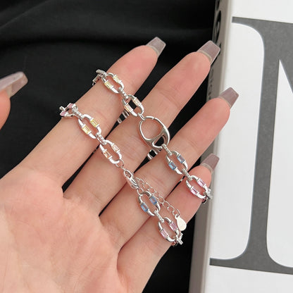 [Clara Jewels]Dazzling Colorful Daily Bracelet