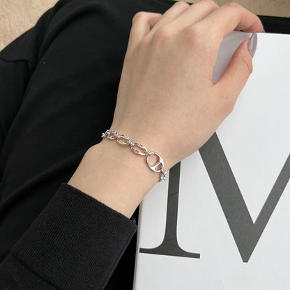 [Clara Jewels]Dazzling Colorful Daily Bracelet