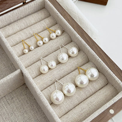 [Clara Jewels]Delicate Pearl Earrings
