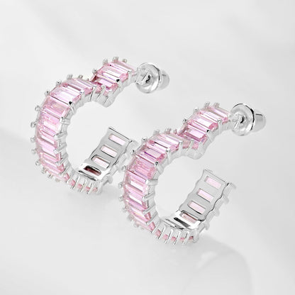 [Clara Jewels]Radiant Heart Cutout Earrings
