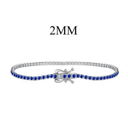 [Clara Jewels]Radiant Colorful Round Cut Party Bracelet