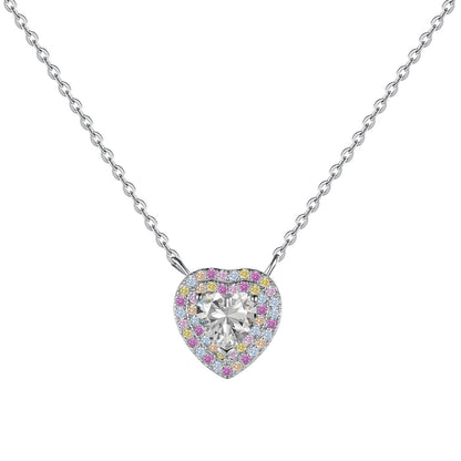 [Clara Jewels]Exquisite Heart Shape Necklace