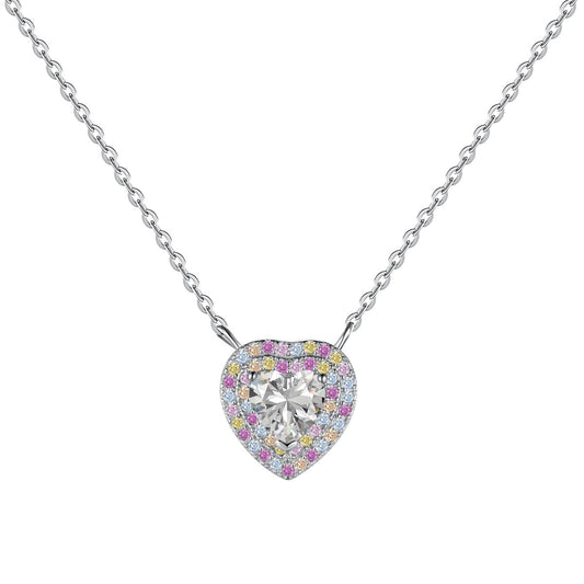 [Clara Jewels]Exquisite Heart Shape Necklace