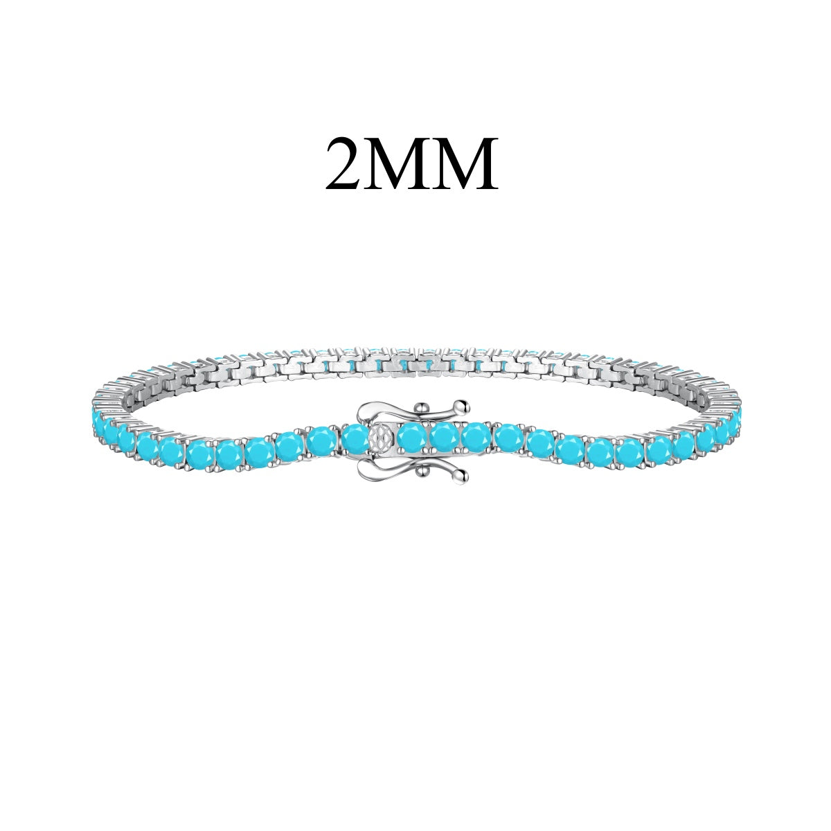 [Clara Jewels]Dazzling Exquisite Round Cut Daily Bracelet
