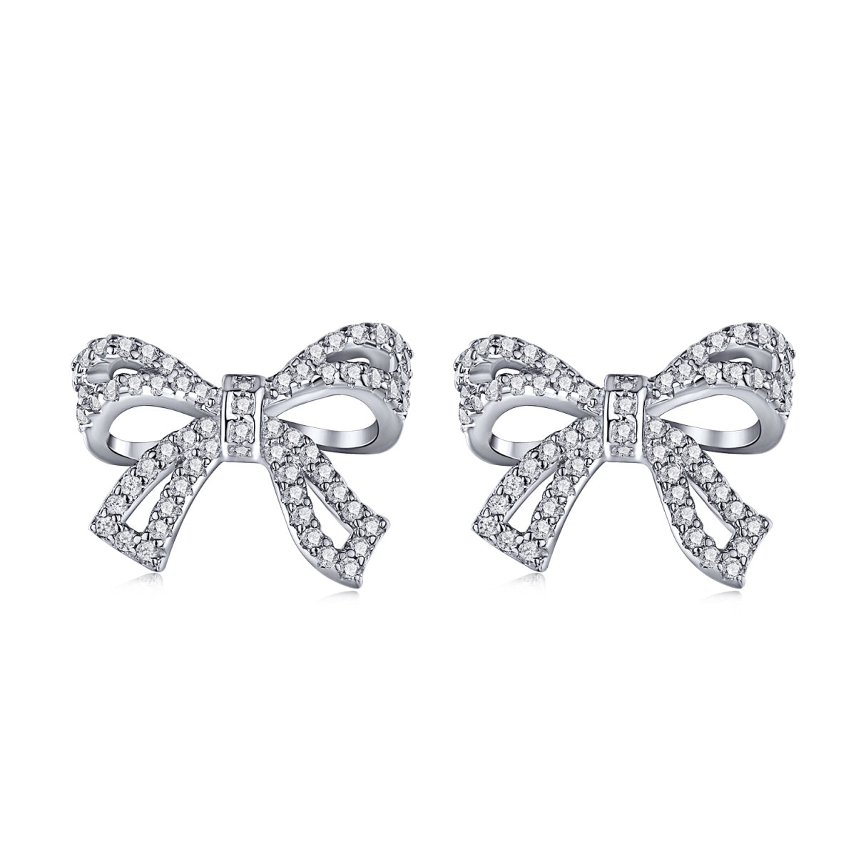 [Clara Jewels]Dainty Bow Shape Earrings