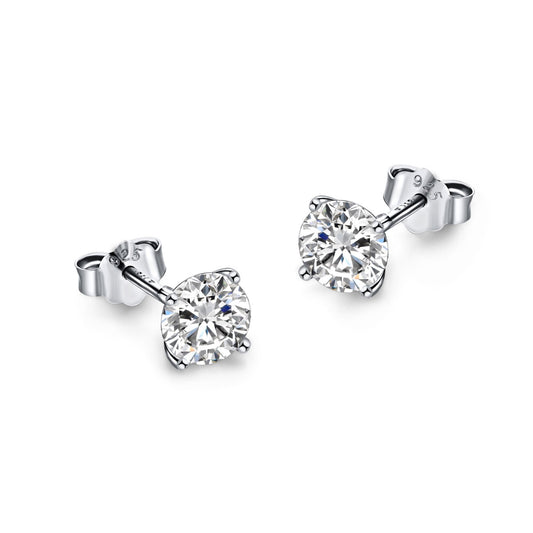 [Clara Jewels]Unique Round Shape Earrings