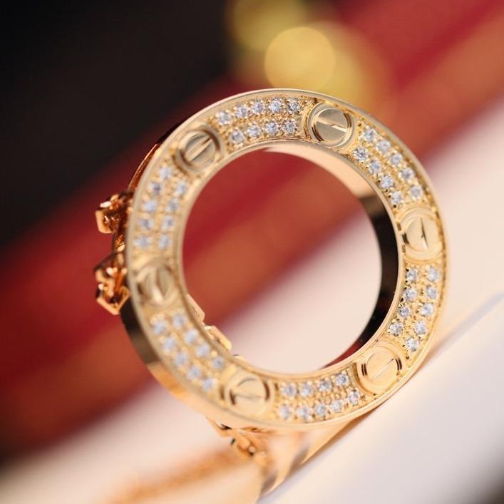 [Clara Jewels]LOVE NECKLACE ADJUSTABLE ROSE GOLD