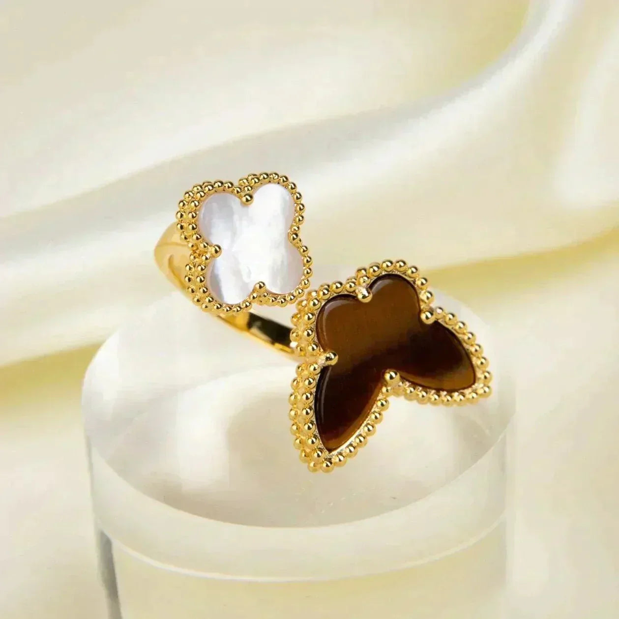 [Clara Jewels]LUCKY BETWEEN THE FINGER RING