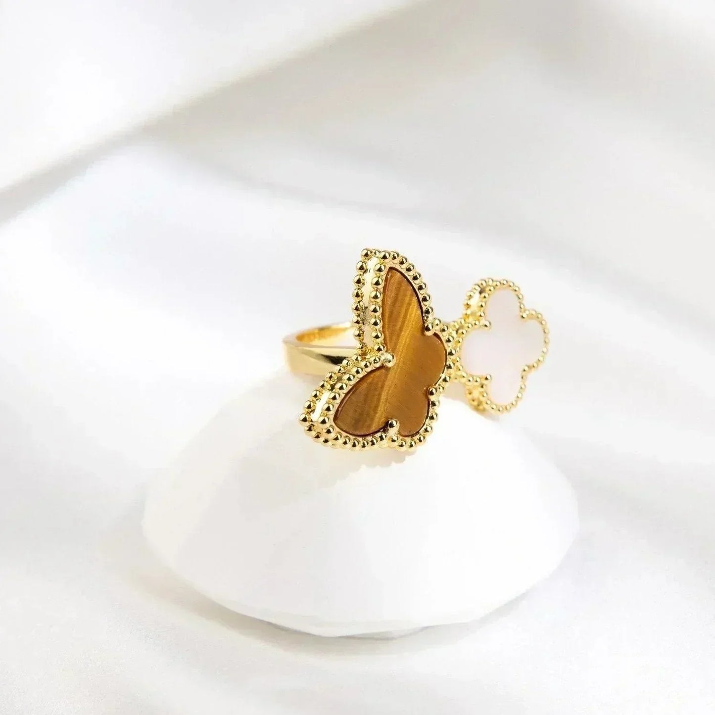 [Clara Jewels]LUCKY BETWEEN THE FINGER RING