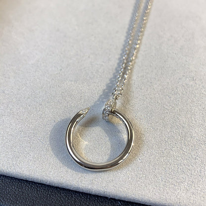 [Clara Jewels]JUSTE NECKLACE SILVER