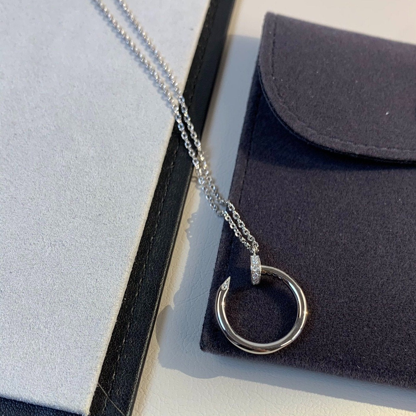 [Clara Jewels]JUSTE NECKLACE SILVER