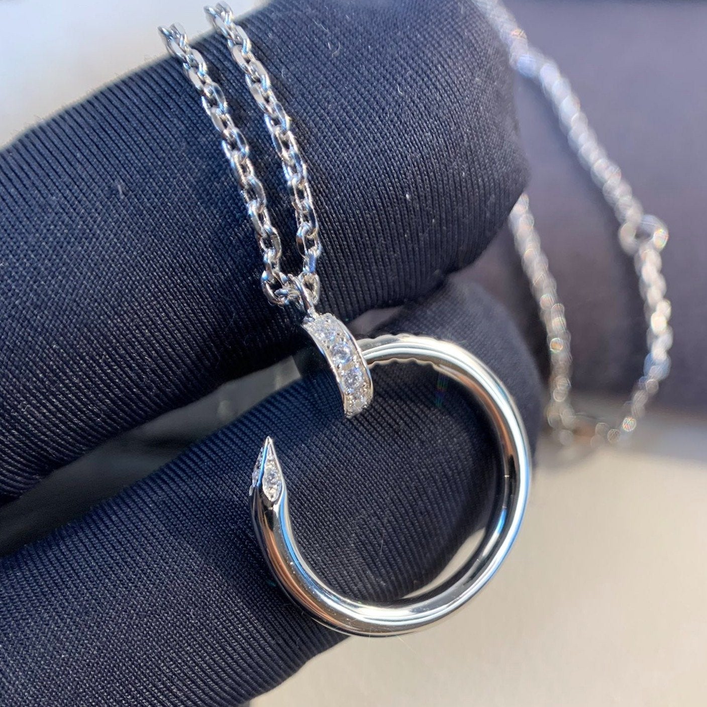 [Clara Jewels]JUSTE NECKLACE SILVER