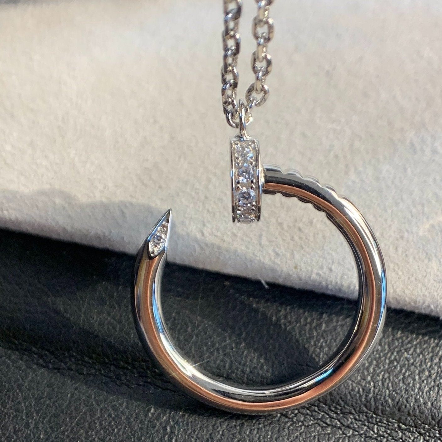 [Clara Jewels]JUSTE NECKLACE SILVER