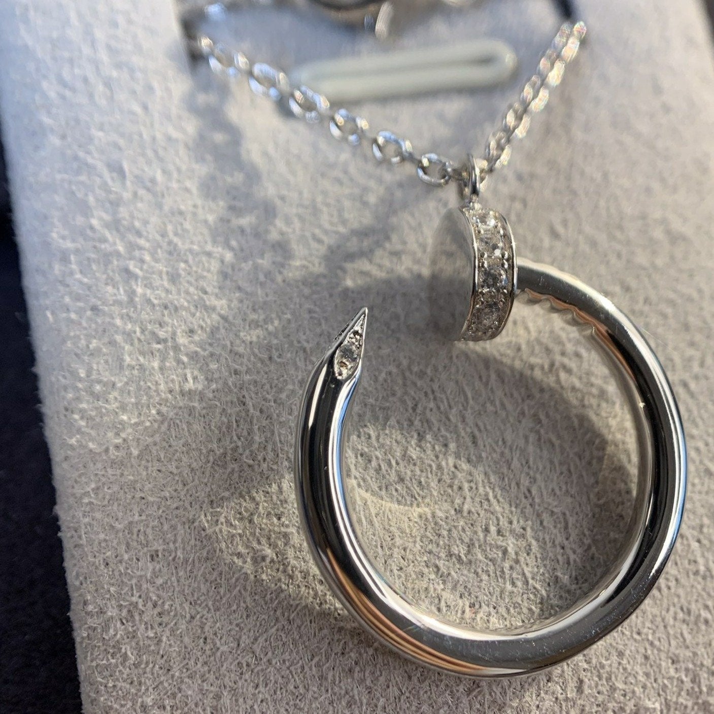 [Clara Jewels]JUSTE NECKLACE SILVER