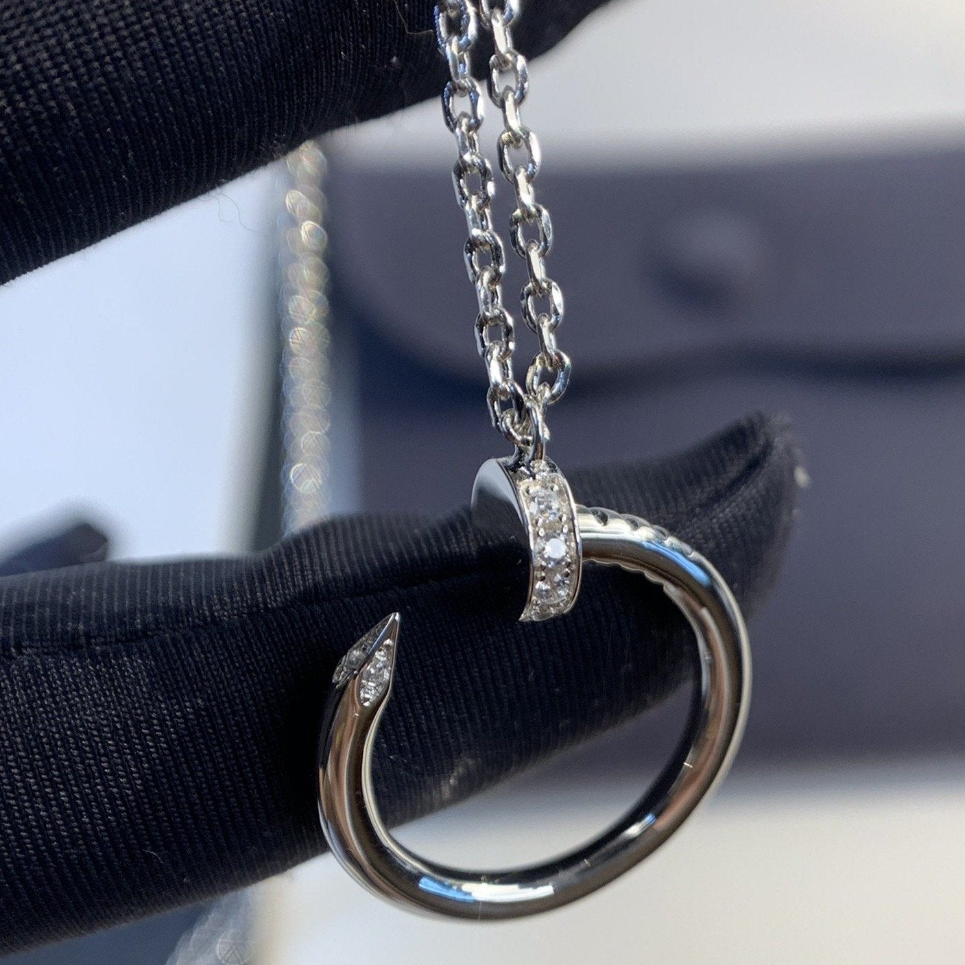 [Clara Jewels]JUSTE NECKLACE SILVER