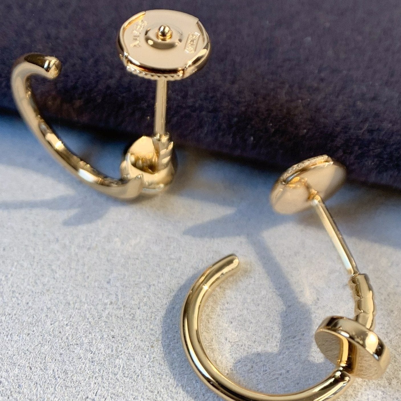 [Clara Jewels]JUSTE EARRINGS PINK GOLD